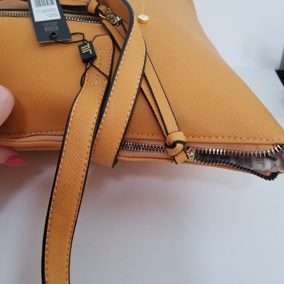 LONDON FOG YELLOW JOSEPHINE TOTE - Picture 4 of 10